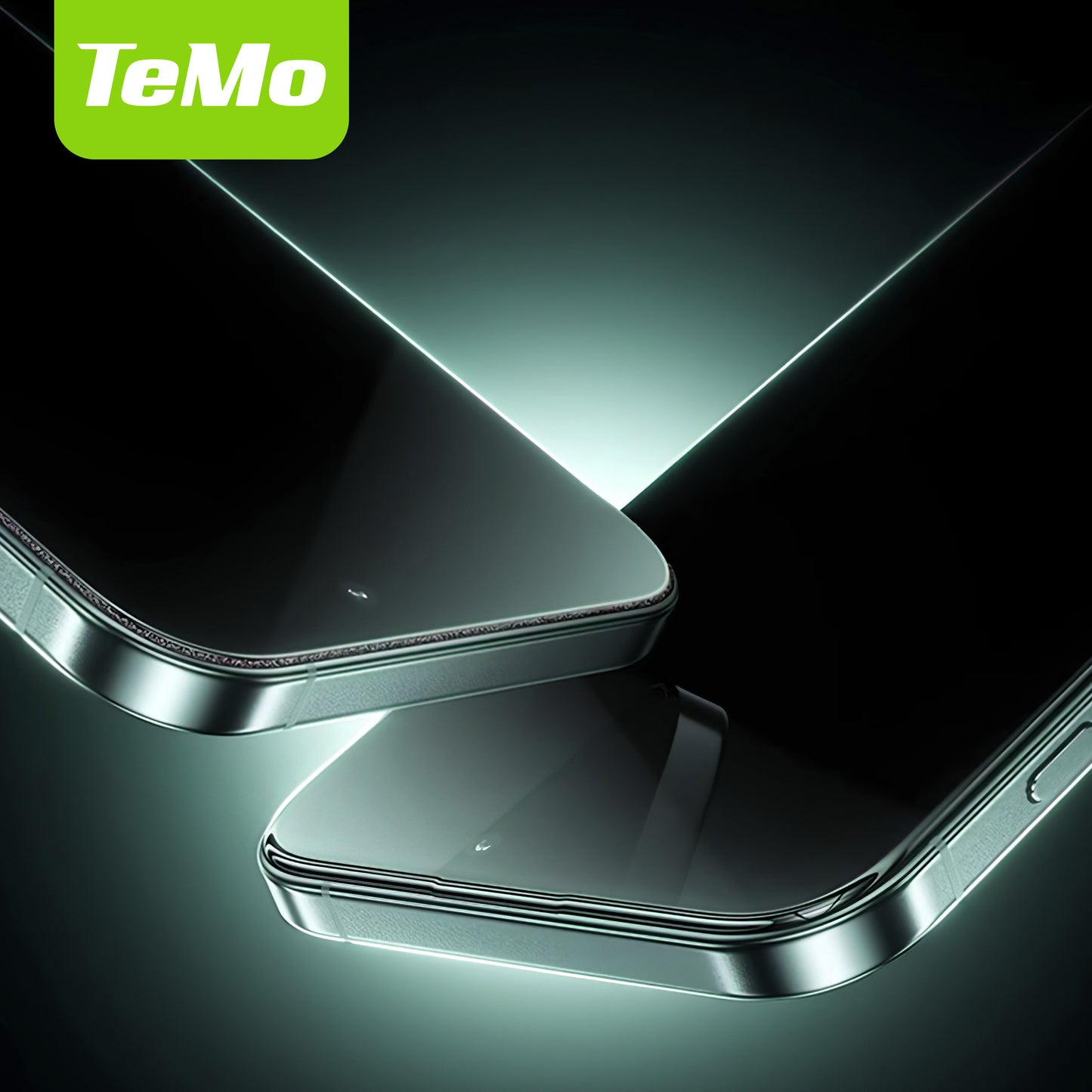 TeMo Tempered Glass 5D Full für iPhone 17 Pro Max