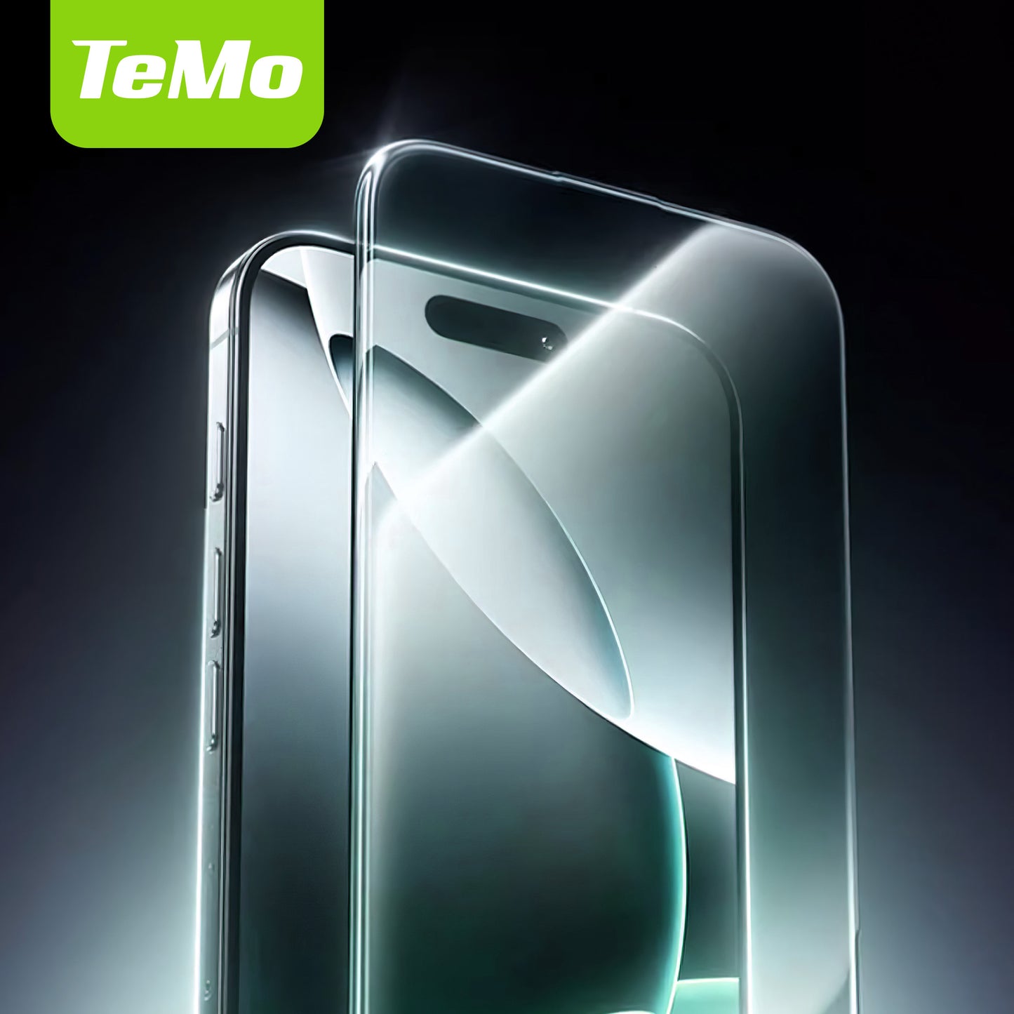 TeMo Tempered Glass 5D Full für iPhone 17 Pro Max