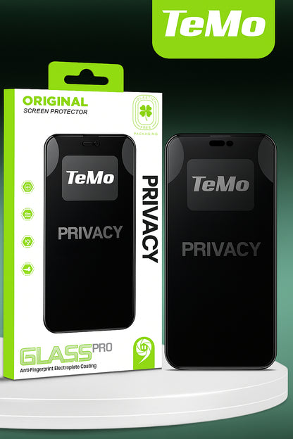 TeMo Tempered Glass 5D Full für iPhone 17 Pro Max